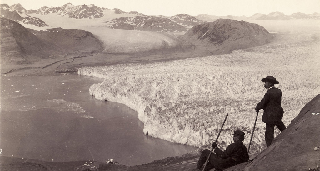 Muir glacier La Roche 1893